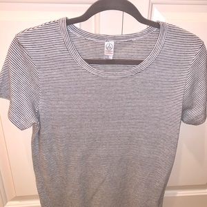 Alternative Apparel - Striped Go-To Tee